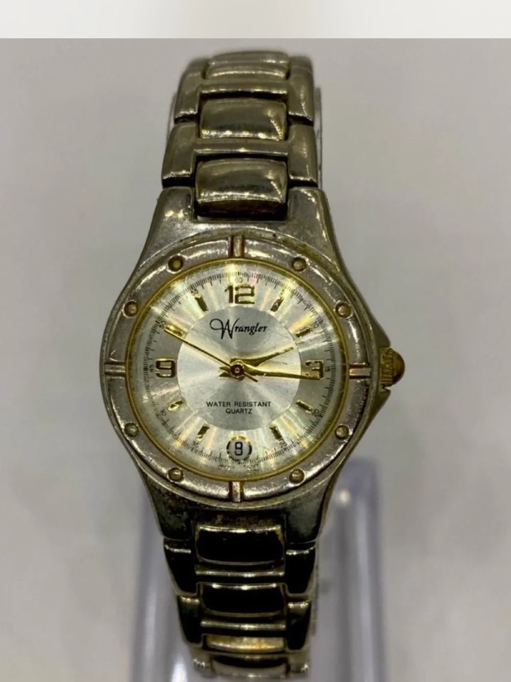 *** Wrangler *** Gold-Tone Stainless Steel Quartz Watch - Gold